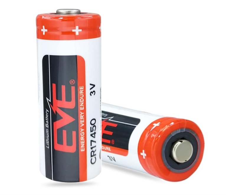 ლითიუმის ელემენტი - EVE CR17450  3.6V 2200 mAh